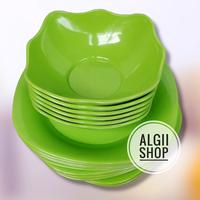 Gambar JURAGAN PIRING - HARGA TERENDAH 6PCS PERALATAN MAKAN ISI 3PIRING KOTAK dari Sahabat Women undefined 4 Tokopedia