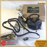 Gambar Tasbih Koka Bulat 99 Bulan Terompah Free Parfum & Gelang Kaoka -Hitam dari QURAISY KAUKAH undefined 1 Tokopedia