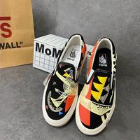 Gambar Sepatu Vans Slip On X Moma Hitam Sepatu Casual Pria dan Wanita Premium dari kanzia, undefined 2 Tokopedia