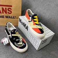Gambar Sepatu Vans Slip On X Moma Hitam Sepatu Casual Pria dan Wanita Premium dari kanzia, undefined 1 Tokopedia