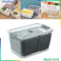 Gambar [Home Appliances] 3-In-1 Drain Basket Vegetable Fruit Partitions dari harun1234466777422 undefined 3 Tokopedia