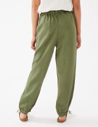 Gambar M&S - Celana Anak - Utility Drawstring Trousers - Khaki - Khaki, 7-8Y dari MARKS&SPENCER undefined 2 Tokopedia