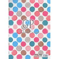 Gambar ( 5 Lembar ) JUMBO POLKADOT SANWA - KERTAS KADO DOTS - GIFT WRAP PAPER dari Mericasouvenir99 undefined 3 Tokopedia