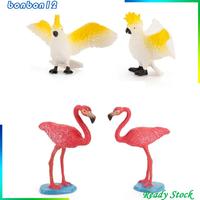 Gambar [Home Appliances] 10 Piece Kids Toy Mini Bird Model Set Flamingo dari harun1234466777422 undefined 1 Tokopedia