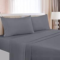 Gambar Utopia Bedding Full Grey Bed Microfiber Sheets Set(Pack of 5) dari Home and Kitchen USA undefined 4 Tokopedia