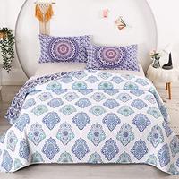Gambar Bohemian Mandala Quilt Set 3D Printed Boho Chic Hippie Bedding dari Home and Kitchen USA undefined 5 Tokopedia