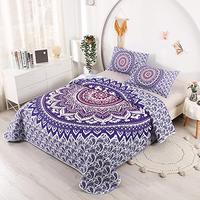 Gambar Bohemian Mandala Quilt Set 3D Printed Boho Chic Hippie Bedding dari Home and Kitchen USA undefined 1 Tokopedia