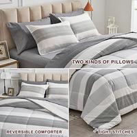 Gambar Joyreap 7 Piece Bed in a Bag Cotton, Luxury Bedding Set Queen dari Home and Kitchen USA undefined 5 Tokopedia