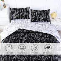 Gambar URBONUR Bedding Comforter Set Full Size Botanical Floral Comforter dari Home and Kitchen USA undefined 1 Tokopedia
