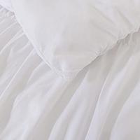 Gambar LEAFAX Queen Comforter Set Pleats- 3 Pieces Microfiber Bedding Set dari Home and Kitchen USA undefined 4 Tokopedia