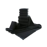 Gambar 5 pieces 100% Cotton Black Face Towel No Fading Bath Towels Large dari abdi jaya celll undefined 1 Tokopedia