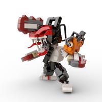 Gambar MOC Japan Cartoon Chainsaw Man Denji And Pochitas Building block set dari abdi jaya celll undefined 2 Tokopedia