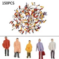 Gambar 150pcs Model Kereta Api Skala 1: 87 Miniatur Orang Penumpang Skala HO dari mbaknimas undefined 2 Tokopedia