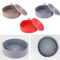 Gambar Air Fryer Silicone Pot 16 19cm Basket Keranjang Baskom Silicone - Grey-16cm dari Marrini 81 undefined 5 Tokopedia
