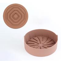 Gambar Air Fryer Silicone Pot 16 19cm Basket Keranjang Baskom Silicone - Grey-16cm dari Marrini 81 undefined 2 Tokopedia