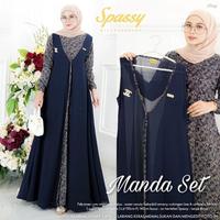 Gambar Grosir Manda Set (Label Savna) | Gamis Wanita Muslimah Modern Model dari Jauza Official Store7 undefined 3 Tokopedia