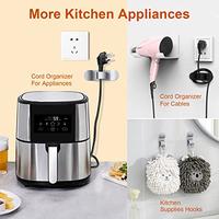 Gambar Cord Organizer for Kitchen Appliances, 12 PCS Kitchen Small dari Home and Kitchen USA undefined 4 Tokopedia