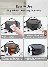 Gambar Cord Organizer for Appliances - Kitchen Sticky and Sturdy Cord(6 PCS) dari Home and Kitchen USA undefined 4 Tokopedia