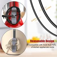Gambar Cord Organizer for Appliances, 4 Pack Cord Wrapper(Gray) dari Home and Kitchen USA undefined 2 Tokopedia