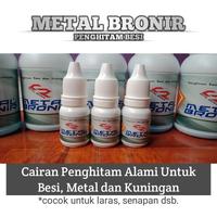 Gambar SR metal bronir Cairan Penghitam Besi Baja Kuningan Original TERLARIS - 50 Ml dari Toko Berkah Lancar Jaya undefined 4 Tokopedia