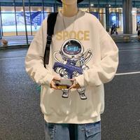 Gambar Crewneck Cowo Cewe Sweater Basic Oversize Japan Aesthetic Ufo Space - Hitam, M dari Pifacia Shop undefined 3 Tokopedia