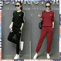 Gambar Baju Wanita Pakaian Perempuan Setelan Danger Ladies Babyterry - Hitam dari FASHION BAJU KEKINIAN undefined 1 Tokopedia