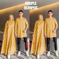 Gambar Baju Couple Muslim | Batik Gamis Pasangan Couple Balotelli Olimpus - Pink dari FASHION BAJU KEKINIAN undefined 5 Tokopedia