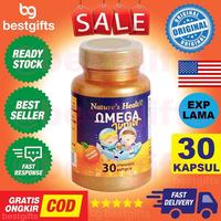 Gambar NATURES NATURES NATURE HEALTH OMEGA JUNIOR FISH SALMON OIL VITAMIN dari muarifstore48 undefined 2 Tokopedia