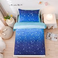 Gambar Holawakaka 4PCS Ombre Toddler Bedding Set, Colorful(Blue) dari Home and Kitchen USA undefined 2 Tokopedia