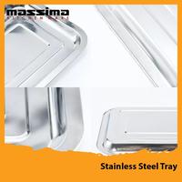 Gambar Massima Stainless Tray Nampan Persegi Serving Tray 36 x 27 x 2cm dari Massima Indonesia undefined 3 Tokopedia
