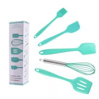 Gambar Spatula Set Kuas sutil Silikon Utensil Kitchen set - Merah dari Autoku undefined 1 Tokopedia