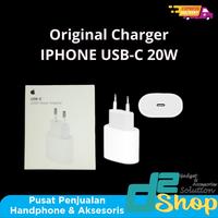 Gambar Adaptor Batok Charger iPhone Original Fast Charging 20 Watt Type C dari d2shop undefined 1 Tokopedia
