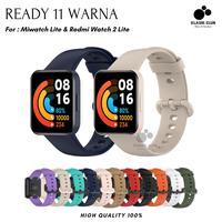 Gambar Strap Redmi Watch 2 Lite Tali Pengganti Xiaomi Mi Watch Lite 1 Silikon - Black, Lite#1 dari Klasik Club undefined 1 Tokopedia