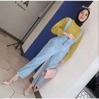 Gambar Baju Monyet Overall Wanita Celana Kodok Jins Pakaian Wanita Overall dari Smn Partshop undefined 2 Tokopedia
