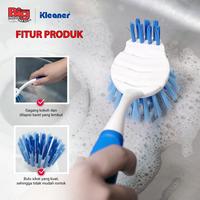 Gambar Sikat Peralatan Dapur Handle Karet Kitchen Brush Serbaguna Kleaner dari BigdreamsINDONESIA undefined 2 Tokopedia
