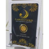 Gambar Logam Mulia 0001 gram Garuda Gold 0001 gram Emas Batangan dari shafiqa ,, undefined 5 Tokopedia