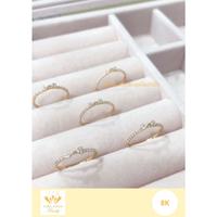 Gambar Unik Cincin Emas 375 Pita Mata Berat 072 - 1gram an Diskon dari yonna, undefined 1 Tokopedia