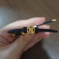 Gambar Dijual Gelang Tali Inisial Huruf N Pandora Elegant Emas Asli Limited dari varischa.. undefined 2 Tokopedia