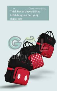 Gambar FAS27 NEW TAS DIAPER BAG MICKEY MOUSE SERIES dari BeckBeck Store undefined 3 Tokopedia