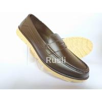 Gambar Sepatu Pantofel Karet Pria Yumeida 8091 - Brown, 39 dari Toko Rusli90 undefined 4 Tokopedia