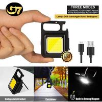 Gambar Lampu Led Gantungan Kunci Camping Lampu Emergency COB Magnet Anti Air - ABS  dari Go7 Store undefined 3 Tokopedia