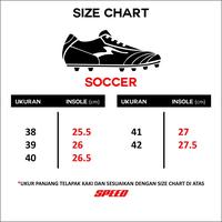 Gambar SPEED - Marlon Hitam Biru - Sepatu Olahraga Sepak Bola Original 38 43 - Hitam Biru, 43 dari Speed Indonesia undefined 3 Tokopedia