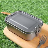 Gambar Healthy Titanium Alloy Portable Bento Dinner Box Leak-Proof Lunch Box - model 1 dari exflagshipgadget undefined 1 Tokopedia