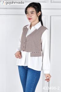 Gambar MELISA BLOUSE BLOUS BLUS KEMEJA ATASAN WANITA - 433496 dari GajahMada Dept Store undefined 2 Tokopedia