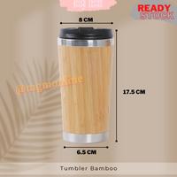 Gambar Tumbler Cosmo stainless bamboo 4500ml botol air bambu vaccum flask dari Gudang BIO undefined 4 Tokopedia