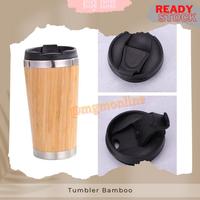 Gambar Tumbler Cosmo stainless bamboo 4500ml botol air bambu vaccum flask dari Gudang BIO undefined 3 Tokopedia