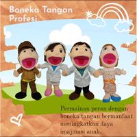 Gambar Boneka Tangan / Muppet / Handpuppet Mainan Anak Perempuan Playtree - Boy dari Belofty Toys_NEW undefined 5 Tokopedia