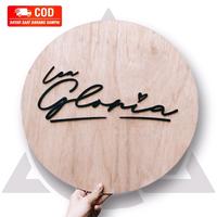 Gambar SALE Logo Sign Kayu Signage Kayu Papan Logo Bazaar Papan Nama Toko dari My DreamHouse undefined 1 Tokopedia