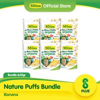 Gambar Bundle 6 Milna Puffs Organic Banana Cheese Apple Mix Berries dari Clayy Store undefined 2 Tokopedia