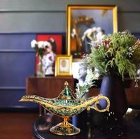 Gambar Lampu Ajaib Size Besar - Magic Lamp Aladdin Jin Dekorasi Ukiran dari Bintang STUR undefined 3 Tokopedia
